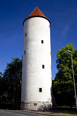 Buddenturm, defence tower, Muenster, Muensterland, North Rhine-Westfalia, Germany, Europa