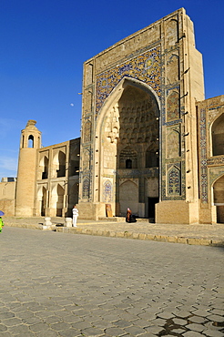 Abdulaziz Chan, Khan Madrasah, Bukhara, Buchara, Unesco World Heritage Site, Uzbekistan, Central Asia