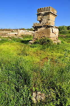 Phoenician water temple at the archeological site of Amrit near Tartus, Tartous, Syria, Middle East, West Asia