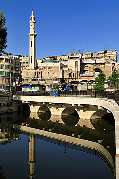 Orontes River in Hama, Syria, Middle East, West Asia