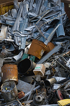 Metal collection, scrap heap