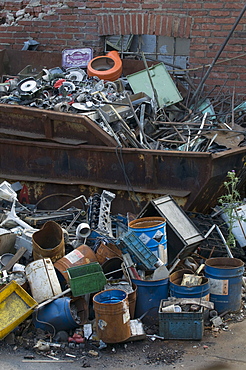 Scrap, metal collection, full skip