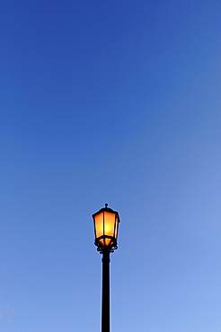 Lantern, magic hour