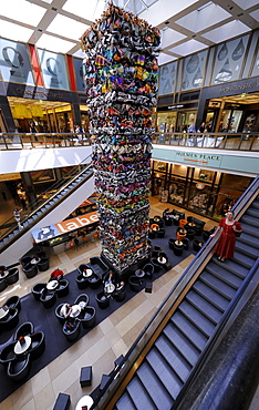 Quartier 205, interior, designed by architect Oswald Matthias Ungers built, prestigious residential and business quarter, between Friedrichstrasse and Gendarmenmarkt, Berlin Mitte, Berlin, Germany, Europe