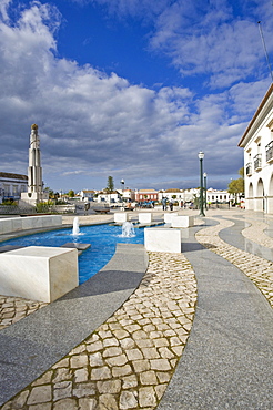 Praca da Republica, Tavira, Algarve, Portugal, Europe