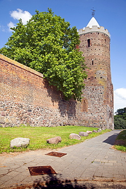 Blindower Turm, Stettiner Turm tower, Prenzlau, Uckermark, Brandenburg, Germany, Europe