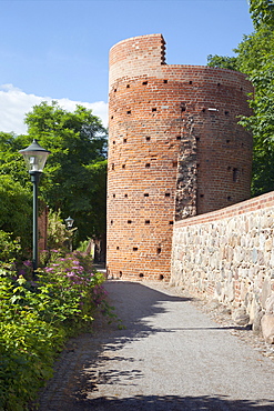 Pulverturm powder tower, Prenzlau, Uckermark, Brandenburg, Germany, Europe