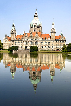 Neues Rathaus, new town hall, Hannover, Lower Saxony, Germany, Europe