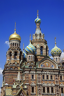 Church of the Savior on Spilled Blood, St. Petersburg, Russia, Europe