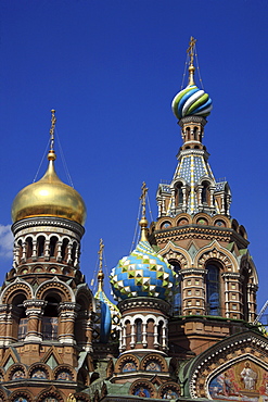 Church of the Savior on Spilled Blood, St. Petersburg, Russia, Europe