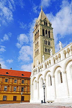 The Cathedral on Cathedral Square, historic town centre of Pecs, European Capital of Culture 2010, Hungary, southern Hungary, Europe