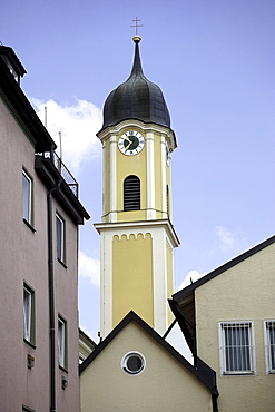 Protestant-Lutheran church, 1604, Kaufbeuren, Allgaeu, Bavaria, Germany, Europe