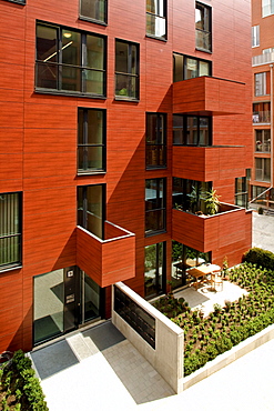 Residential building Hopfenstrasse, Hamburg, Germany, Europe