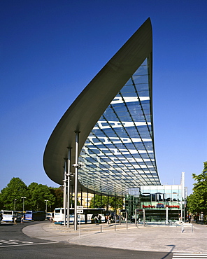 ZOB, central coach station, bus port, Hamburg, Germany, Europe