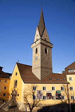 Ursuline Church of the Holy Redeemer, Bruneck, Pustertal valley, Val Pusteria, Alto Adige, Italy, Europe