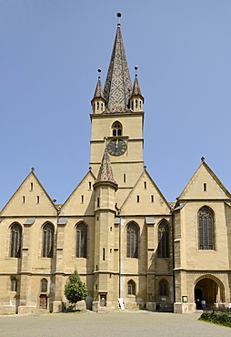 Protestant City Church, Sibiu, Romania, Europe