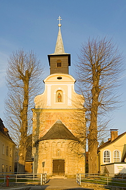 Church of the Immaculate Conception with a Romanesque apse, 12th Century, Thernberg, Bucklige Welt, Lower Austria, Austria, Europe