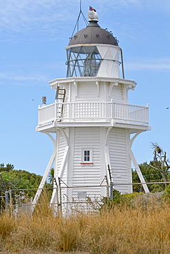 Lighthouse near Moeraki, East Coast, South Island, New Zealand