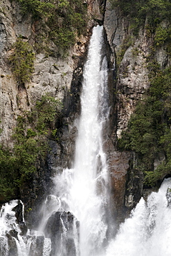 65m high Tarawera Falls, Bay of Plenty, New Zealand