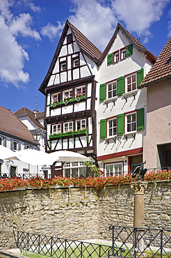 Old town, Bad Wimpfen, Neckartal, Baden-Wuerttemberg, Germany, Europe