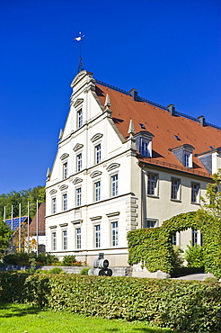 Town hall in the Neues Schloss castle, Neckarzimmern, Neckartal, Baden-Wuerttemberg, Germany, Europe