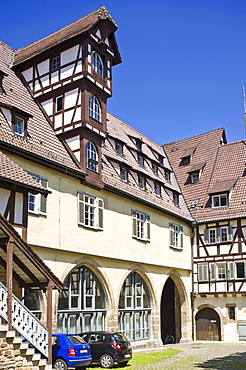 Bebenhausener Pfleghof former monastic building, Tuebingen, Swabian Alb, Baden-Wuerttemberg, Germany, Europe