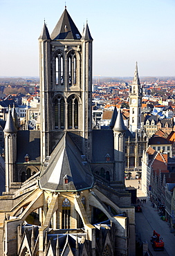 Saint Nicholas' Church, Sint-Niklaaskerk church, historic district, Ghent, East Flanders, Belgium, Europe