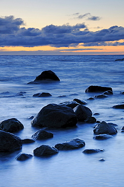 Dawn at Cape Arkona, Ruegen island, Mecklenburg-Western Pomerania, Germany, Europe