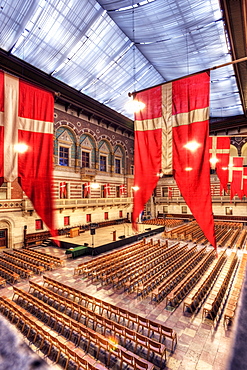 Copenhagen City Hall, interior, Copenhagen, Denmark, Europe