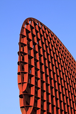 Modern sculpture in steel, rust, Navy Museum, Den Helder, Noord Holland, Holland, Netherlands, Europe