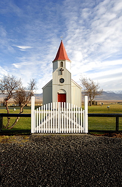 Church of GlaumbÃŠr in Skagafjoerï£¿ur, North Iceland, Iceland, Europe