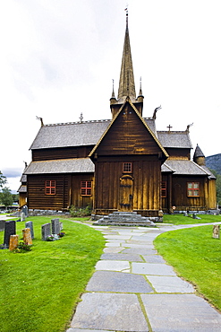 Lom Stave Church, Norway, Scandinavia, Europe