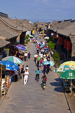 Historic old town of Pingyao, Unesco World Heritage Site, Shanxi, China, Asia