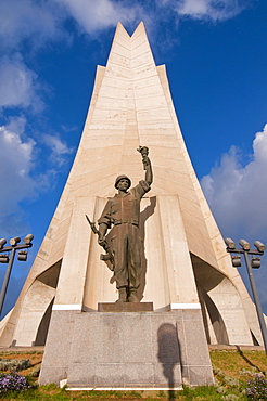 The Monument of the Martyrs in Algiers, Algeria, Africa