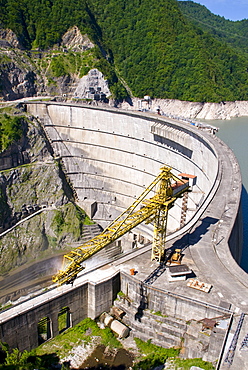 Inguri dam between Georgia and Abkhazia, Middle East