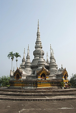 Theravada Buddhism, stupa, Bamboo Shoots Pagoda, Manfeilong temple, at Menglong near Jinghong, Xishuangbanna Autonomous District, Sipsongpanna, Yunnan Province, People's Republic of China, Southeast Asia, Asia