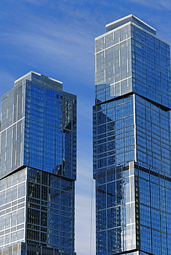 Skyscrapers of the Moscow Federation complex, Moscow, Russia