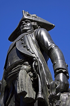 Statue of General Jakob von Keith, 1696-1758, Zietenplatz, Berlin, Germany, Europe