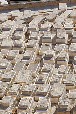 Old Jewish cemetery, Mount of Olives, Jerusalem, Israel, Western Asia