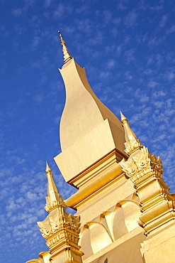 Stupa Pha That Luang, Pha Tat Luang, Vientiane, Laos, Southeast Asia