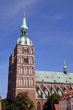 St. Nikolaikirche church, Stralsund, Unesco World Heritage Site, Mecklenburg-Western Pomerania, Germany, Europe