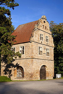 Gatehouse, Romberg Park, Dortmund, Ruhr area, North Rhine-Westphalia, Germany, Europe