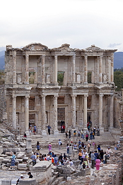 Celsus Library, Ephesus, Selcuk, Lycia, Turkey, Asia