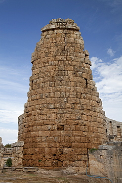 Hellenistic gate, city gate, ancient archaeological site of Perge, Antalya, Turkish Riviera, Turkey, Asia