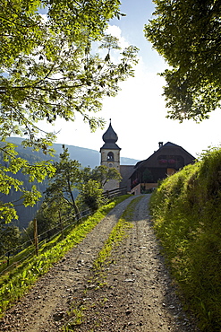 Noering Church, Innernoering, Nockberge mountains, Carinthia, Austria, Europe