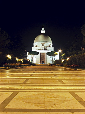 Dome of Saint Peter and Paul's basilica by Arnaldo Foschini with the collaboration of Tullio Rossi, Costantino Vetriani and Alfredo Energici, 1939 - 1955, EUR district, Rome, Latium, Italy, Europe