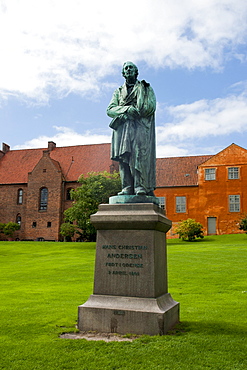 Hans Christian Andersen monument, Odense, South Denmark, Denmark, Europe