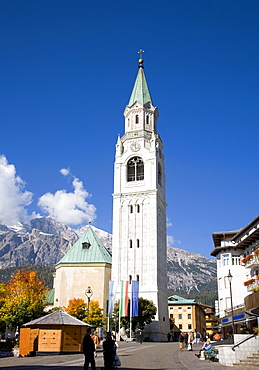 Church in Cortina d'Ampezzo, Italy, Europe