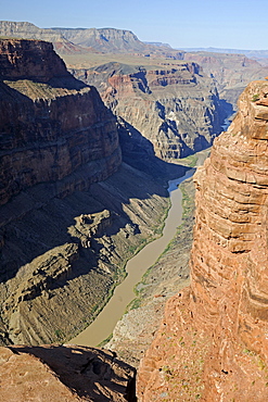 Grand Canyon North Rim, Toroweap Point, Colorado River, Arizona, USA