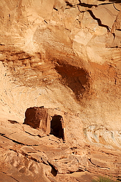 Echo Point Ruins, about 1000 years old, Monument Valley, Arizona, USA, America